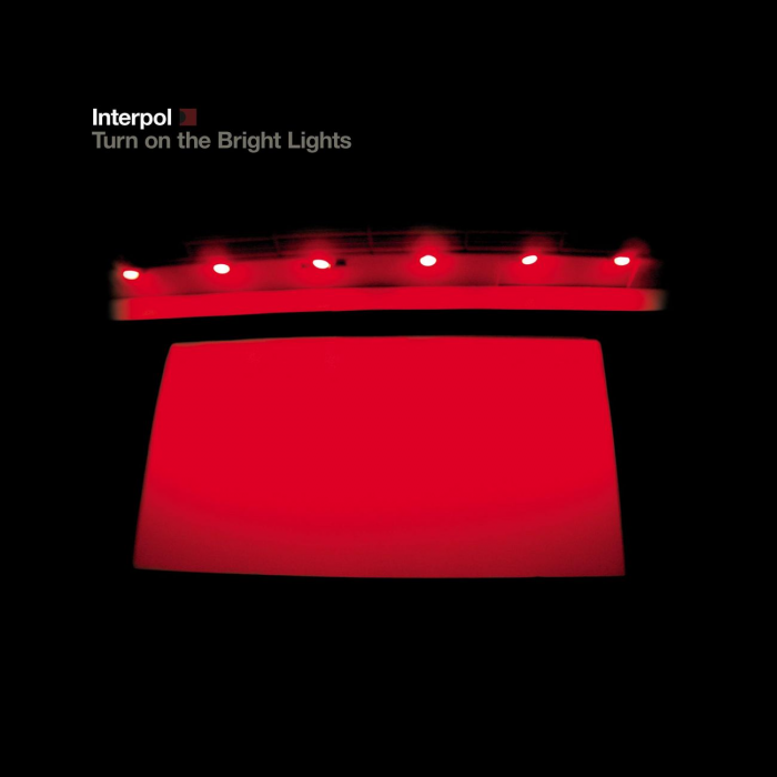Interpol, "Turn on the Bright Lights" album cover